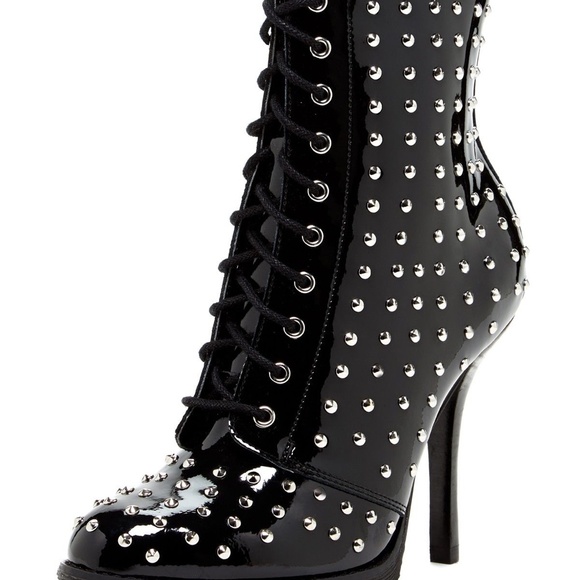 Dr. Martens Women's Alize Studded 10-Eye High Heel US 7 Zita Collection RARE!!! - Picture 3 of 6
